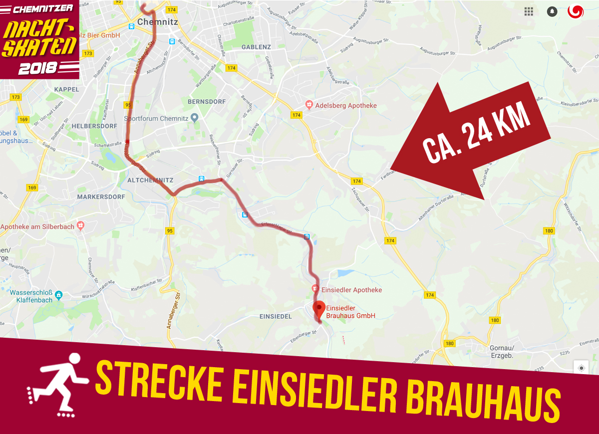 Einsiedel-Streckenbild